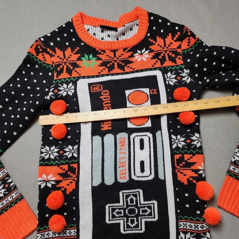Nintendo NES Classic Ugly Christmas Sweater - Picture 7 of 8